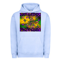 Pigment Grape Ice mardi gras street lights Urban Hoodie - LillyAllenDesigns