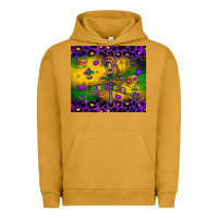 Pigment Peanut Butter mardi gras street lights Urban Hoodie - LillyAllenDesigns