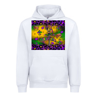 White mardi gras street lights Urban Hoodie - LillyAllenDesigns