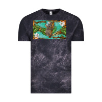 Cloud Black koala cup Vintage Tee - BarkalooDesign