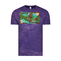 Cloud Purple koala cup Vintage Tee - BarkalooDesign
