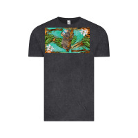 Vintage Black koala cup Vintage Tee - BarkalooDesign