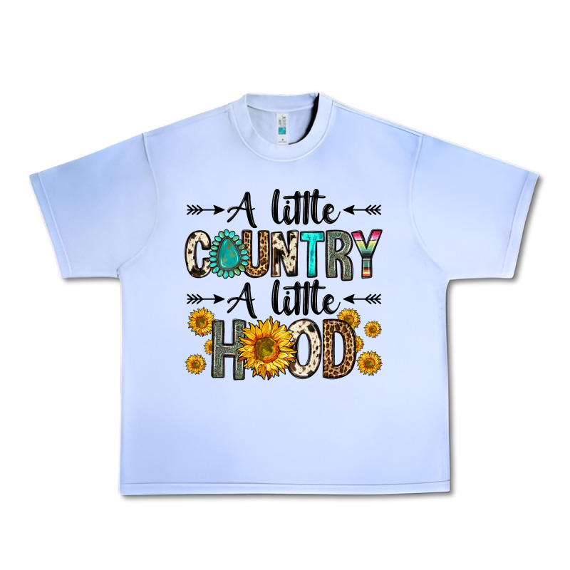 A Little Country A Little Hood Urban Heavy Tee by Zillion Design Studio | Teevron