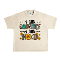 Sandshell a little country a little hood Urban Heavy Tee - Zillion Design Studio