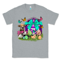 Heather Grey Easter Farm Animal Easter Day Classic Tee - Neo Western