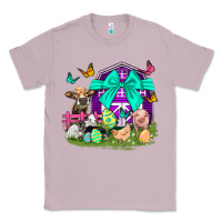 Lilac Easter Farm Animal Easter Day Classic Tee - Neo Western