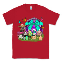 Red Easter Farm Animal Easter Day Classic Tee - Neo Western