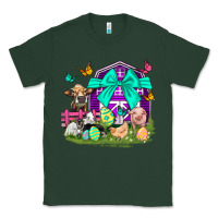 Sports Green Easter Farm Animal Easter Day Classic Tee - Neo Western