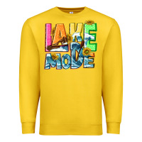Lemon Lake mode summer Premium Sweatshirt - NancyCooperArtShop
