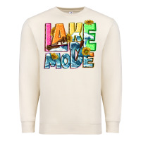 Sandshell Lake mode summer Premium Sweatshirt - NancyCooperArtShop