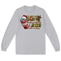 Moon Dust Coffee  Jesus Long Sleeve Tee - CowhideDigitalArt