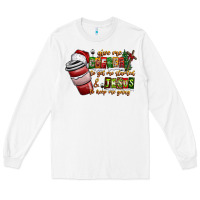 White Coffee  Jesus Long Sleeve Tee - CowhideDigitalArt