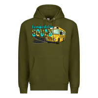 Army Green transportation squad Premium Hoodie - NancyCooperArtShop