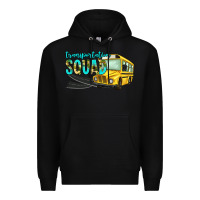 Black transportation squad Premium Hoodie - NancyCooperArtShop
