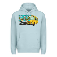Blue Mist transportation squad Premium Hoodie - NancyCooperArtShop
