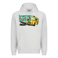 Dove Grey transportation squad Premium Hoodie - NancyCooperArtShop