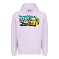 Lilac transportation squad Premium Hoodie - NancyCooperArtShop