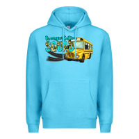 Ocean Blue transportation squad Premium Hoodie - NancyCooperArtShop