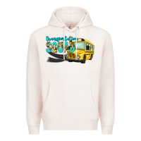Pale Pink transportation squad Premium Hoodie - NancyCooperArtShop