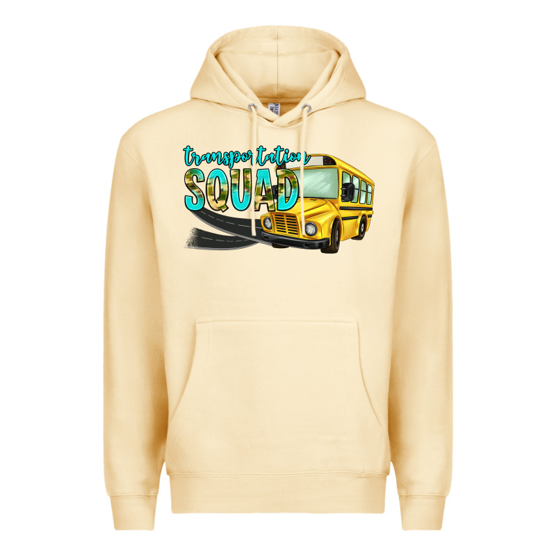 Transportation Squad Premium Hoodie by NancyCooperArtShop | Teevron
