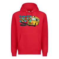 Red transportation squad Premium Hoodie - NancyCooperArtShop