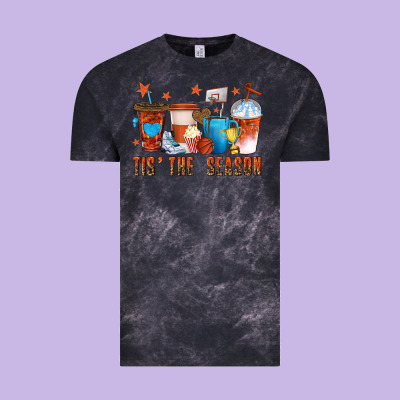 Vintage Tee basketball tisthe season coffee cups