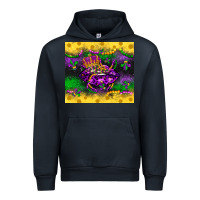 Navy mardi gras lips Urban Hoodie - LillyAllenDesigns