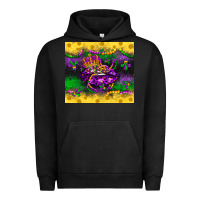 Pigment Black mardi gras lips Urban Hoodie - LillyAllenDesigns