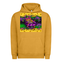 Pigment Peanut Butter mardi gras lips Urban Hoodie - LillyAllenDesigns