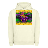 Pigment Pistachio mardi gras lips Urban Hoodie - LillyAllenDesigns