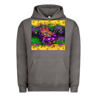 Pigment Tornado mardi gras lips Urban Hoodie - LillyAllenDesigns