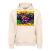 Sandshell mardi gras lips Urban Hoodie - LillyAllenDesigns