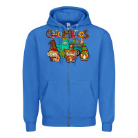 True Royal gnomigos Zipper Hoodie - AdoDesignShop