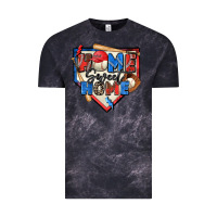 Cloud Black home sweet home baseball Vintage Tee - Zillion Design Studio