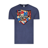 Vintage Denim home sweet home baseball Vintage Tee - Zillion Design Studio