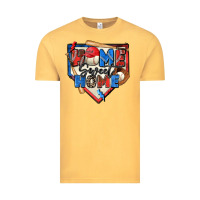 Vintage Mustard home sweet home baseball Vintage Tee - Zillion Design Studio