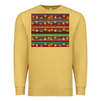 Antique Gold Christmas lights serape Premium Sweatshirt - BarkalooDesign