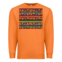 Carrot Christmas lights serape Premium Sweatshirt - BarkalooDesign