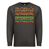 Smoke Christmas lights serape Premium Sweatshirt - BarkalooDesign