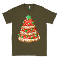 Army Green red christmas cookie cake fa element Classic Tee - FaDigitalArtStudio