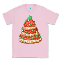 Bubblegum Pink red christmas cookie cake fa element Classic Tee - FaDigitalArtStudio