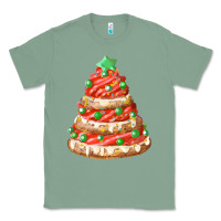 Sage red christmas cookie cake fa element Classic Tee - FaDigitalArtStudio
