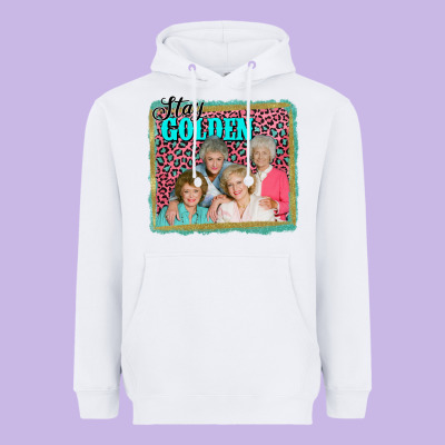 Golden Girls Stay Golden Heavyweight Hoodie Designed By Adodesignshop