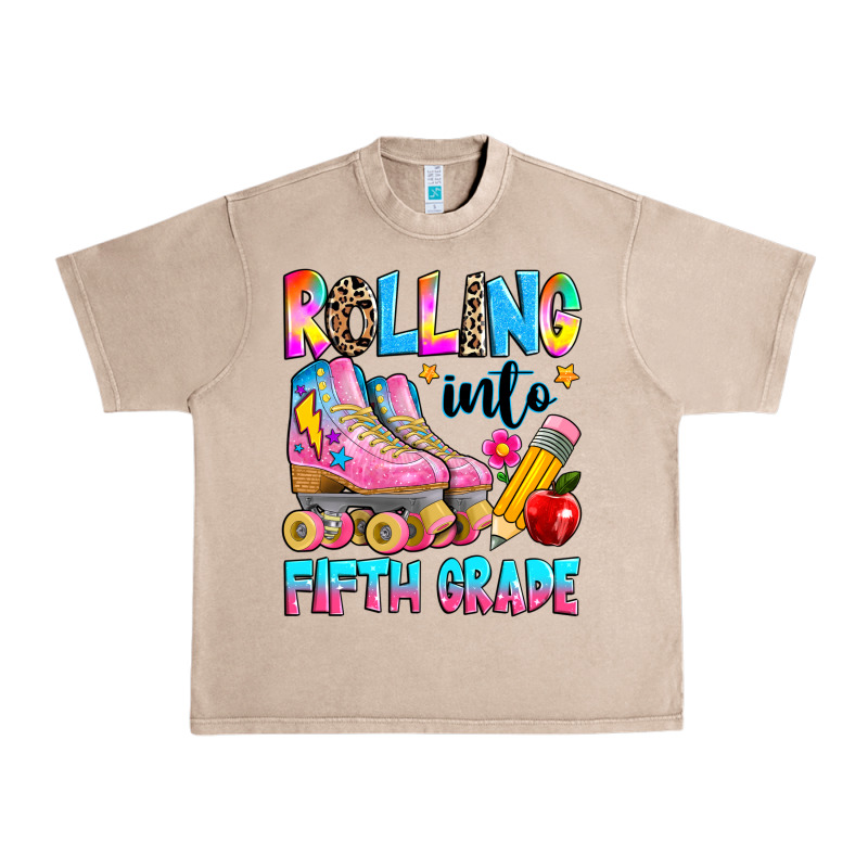 Rolling Into Fifth Grade Urban Heavy Tee by texasbilliewilder | Teevron