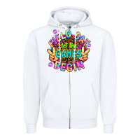 White field day let the games begin Zipper Hoodie - AdoDesignShop