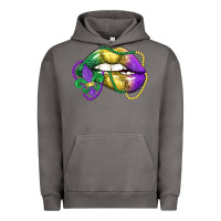 Pigment Tornado mardi gras lips Urban Hoodie - LillyAllenDesigns