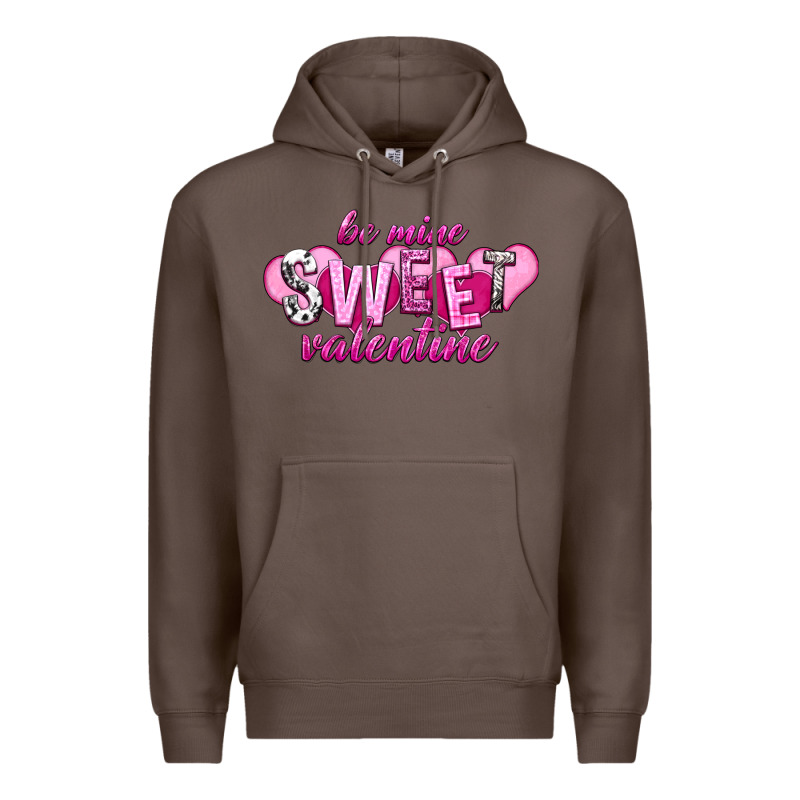 Be Mine Sweet Valentine Premium Hoodie by NancyCooperArtShop | Teevron
