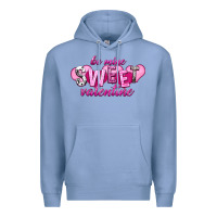 Colony Blue be mine sweet valentine Premium Hoodie - NancyCooperArtShop