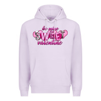 Lilac be mine sweet valentine Premium Hoodie - NancyCooperArtShop