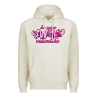 Oatmeal Heather be mine sweet valentine Premium Hoodie - NancyCooperArtShop